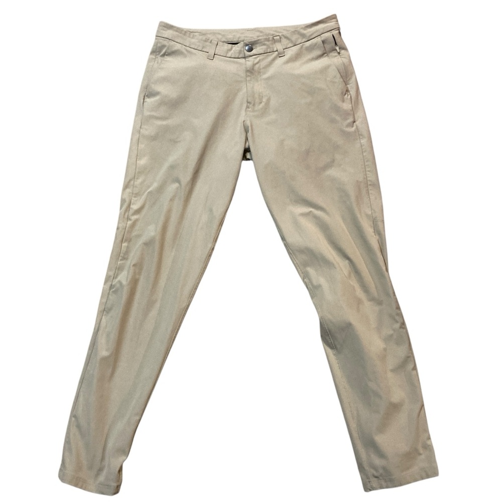 Lululemon Commission Pant Slim 34" *Warpstreme Size 36 Khaki